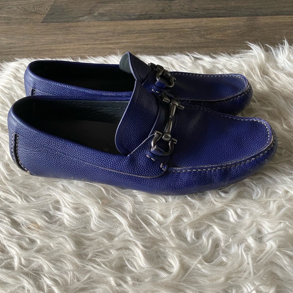 Used Salvatore ferragamo loafers